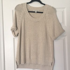 Banana Republic short sleeved sweater
